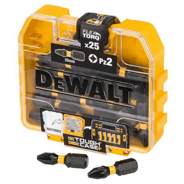 DewaltPZ2 x 25mm Extreme Torsion 25 piece Bit Set