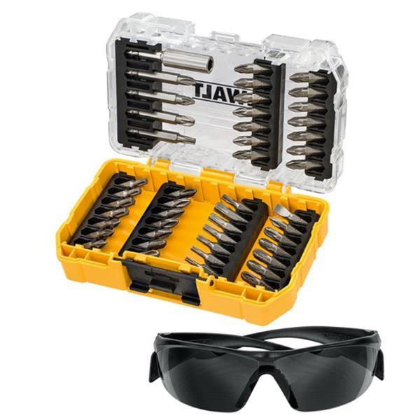 DewaltDT70703-QZ 47 Piece Screwdriver Bit Set with Safety Glass