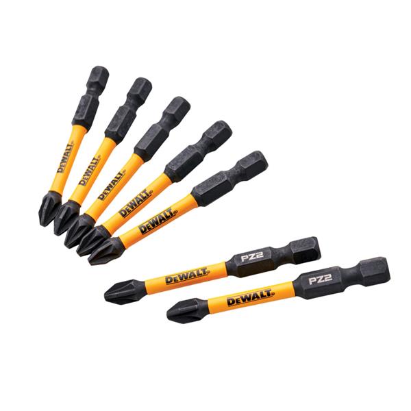 Dewalt5+2 PZ2 Screwdriver Bit Pack DT70904T-QZ