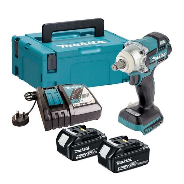 MakitaDTW285RTJ 18V 1/2'' Impact Wrench (2x5Ah)
