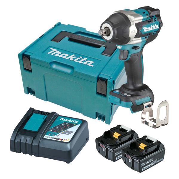 MakitaDTW700RTJ 18V LXT Brushless 1/2'' Impact Wrench (2x5Ah)