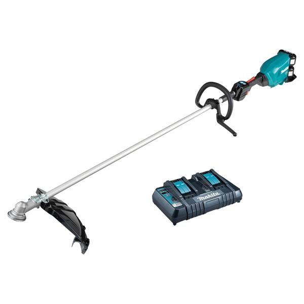 MakitaDUR369LPG2 Twin 18V Brushless Line Trimmer Kit (2x6.0Ah)