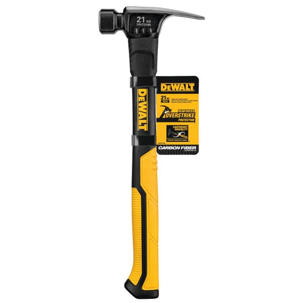 DewaltDWHT51385 21 oz Lightweight Fiberglass Framing Hammer