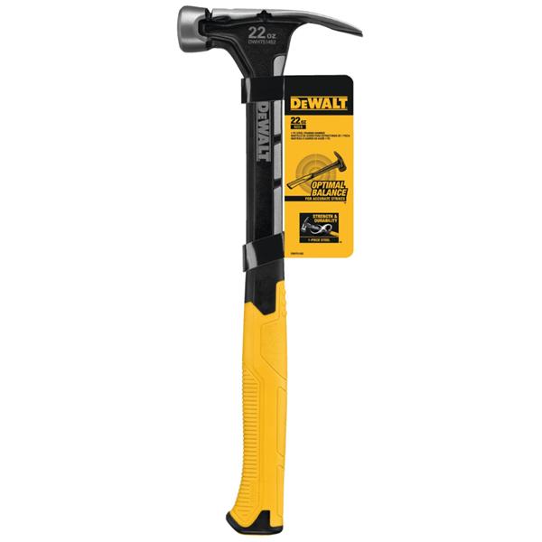 DewaltDWHT51452 22oz Steel Claw Hammer