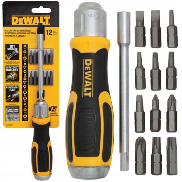 DewaltDWHT69233 Multi-Bit Ratcheting Screwdriver Set