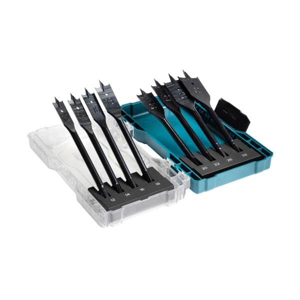 Makita8 Piece Flat Bit Set (12-32mm) E-08698