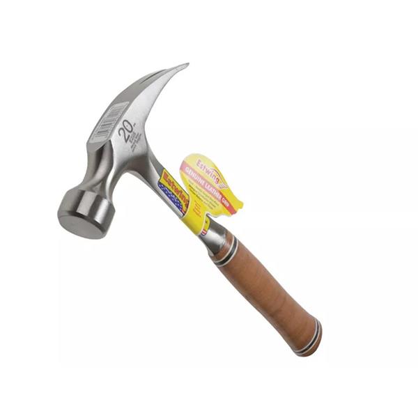 EstwingE20S Straight Claw Hammer - Leather Grip 560g (20oz)