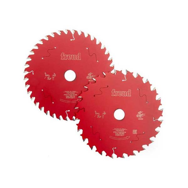 FreudF03FS09892 Circular Saw Blades Twin Pack 165mm x 20mm x 24T/40T