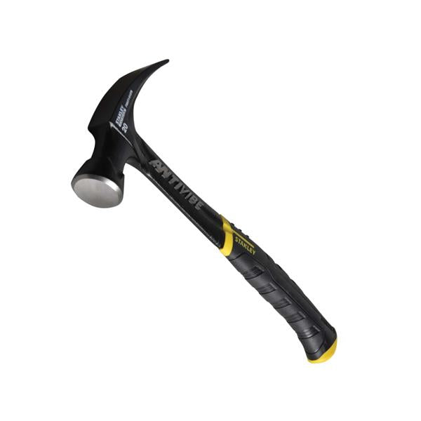 StanleyFMHT1-51277 Fatmat Antivibe All Steel Curved Claw Hammer - 20oz