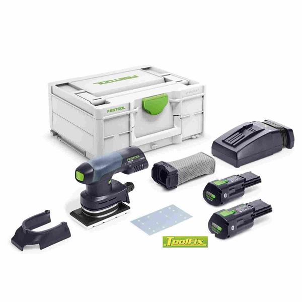 Festool577685 Cordless 18V Orbital Sander RTSC 400 Li 3.1 I-Plus