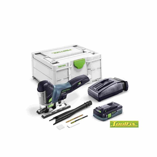 Festool576526 Cordless Pendulum Jigsaw CARVEX PSC 420 HPC 4,0 EBI-Plus (1x4Ah)