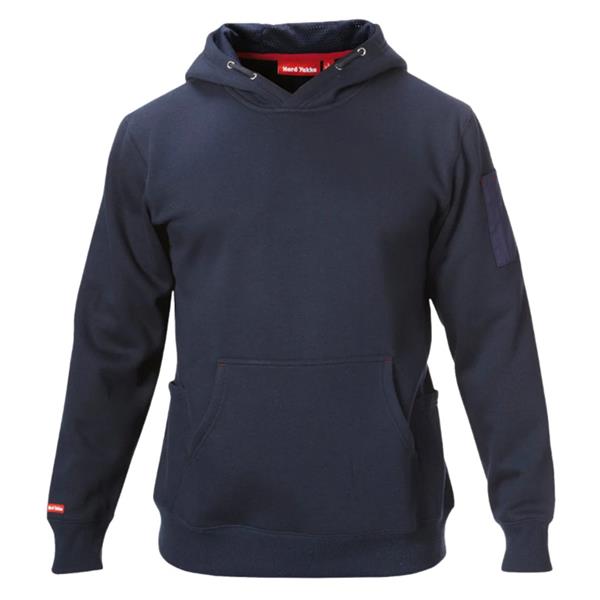 Hard YakkaBrushed Fleece Hoodie G19326 - Navy