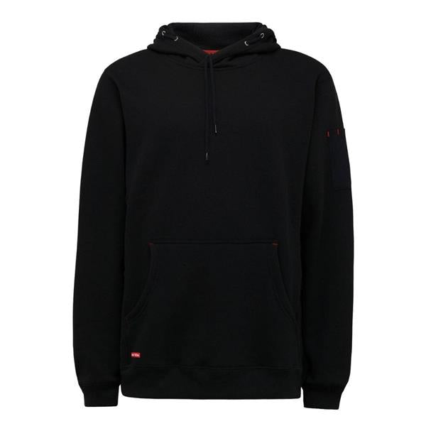 Hard YakkaBrushed Fleece Hoodie G19326 - Black