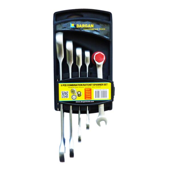 Dargan5pce Flexible Gear Wrench Set