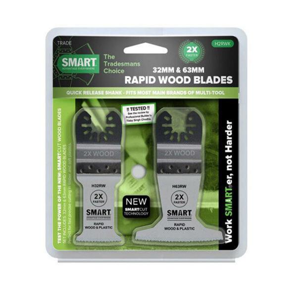 SmartTrade H2RWK Rapid Wood Multi Tool Blade 2 Piece Set