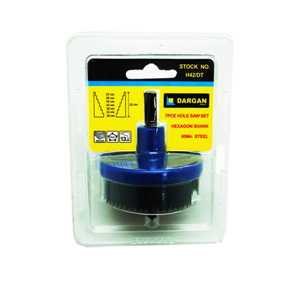 Dargan7pce Holesaw Set