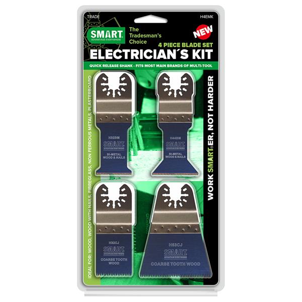 SmartH4EMK Trade 4 Piece Electricians Kit