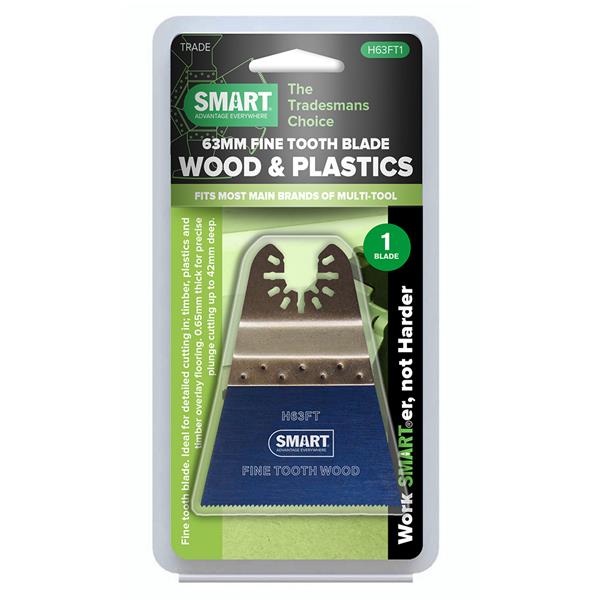 SmartH63FT1 Trade 63Mm Fine Tooth Tooth Blade