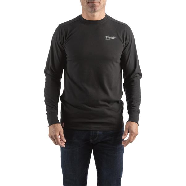 Milwaukee Hybrid Work Long Sleeve T-Shirt - Black