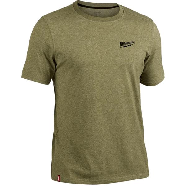Milwaukee Hybrid Work Short Sleeve T-Shirt - Green
