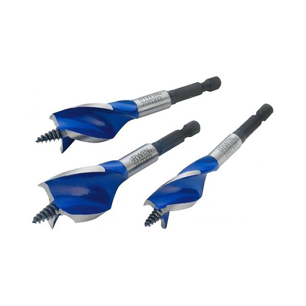 Irwin3 Piece Blue Groove Stubby Bit Set IW4041003