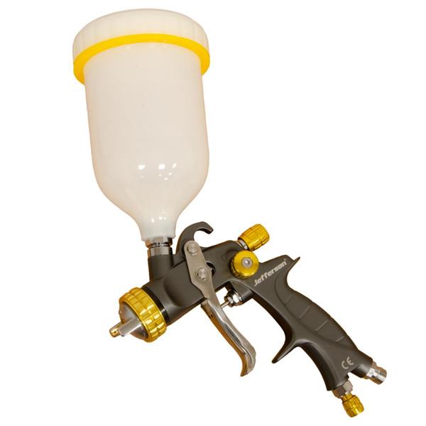 JeffersonLVLP Gravity Feed Spray Gun (Yellow Fittings) JEFA092Y