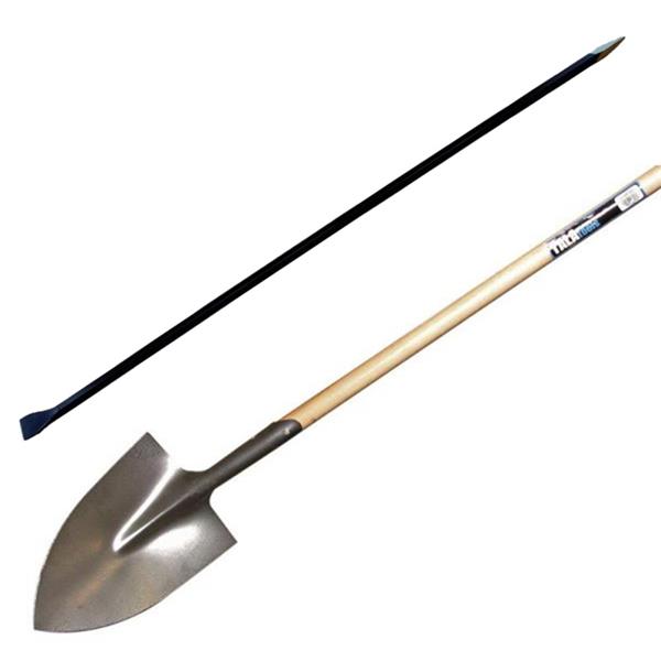 Jefferson60" Pry Bar & Tala Shovel Bundle