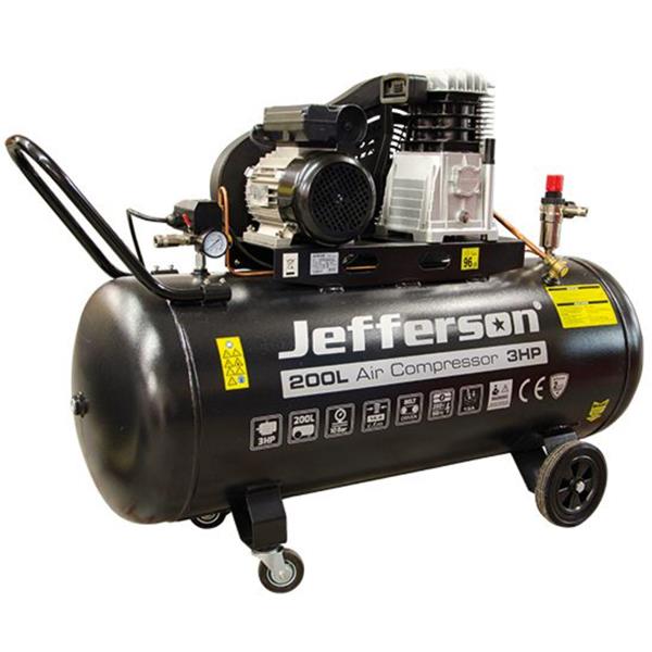 Jefferson200L 3HP 10 Bar Compressor (230V)