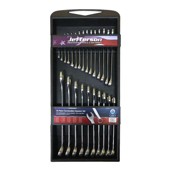 JeffersonJEFCSS25-MP 25-Piece Combination Spanner Set