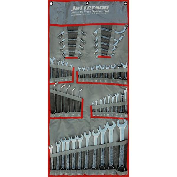Jefferson50 Piece Combination Spanner Set JEFCSS50