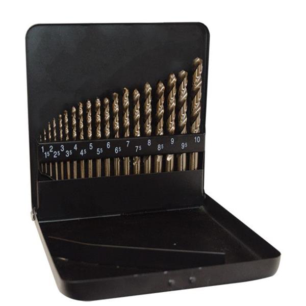 Jefferson19 Piece Cobalt Drill Bit Set JEFDBSG19M35
