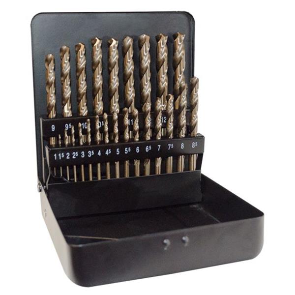 Jefferson25 Piece Cobalt Drill Bit Set JEFDBSG25M35