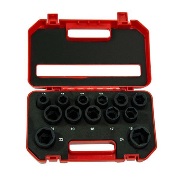 Jefferson13 Piece 1/2'' Metric Impact Socket Set JEFISOC12-06