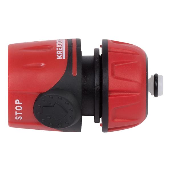 KreatorKRTGR6002 Tap Connector 1/2'' With Stop