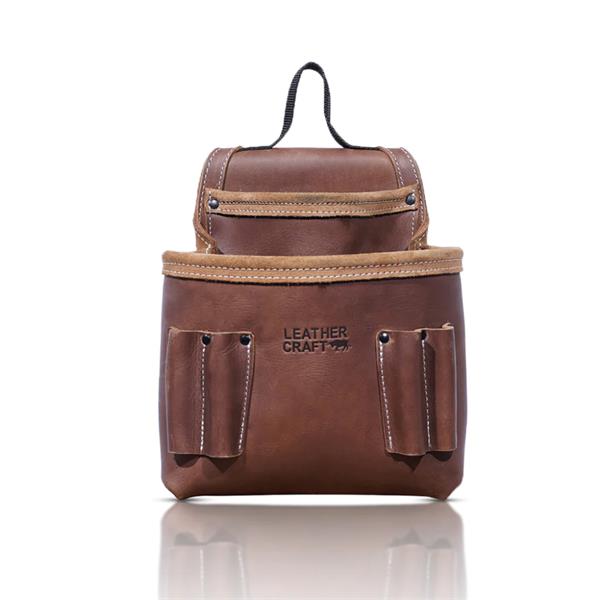 Leather CraftLC 2001 Single Tool Pouch With A Speed Square Holder