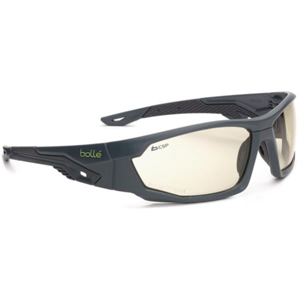 BolleMERCSP Bi-material frame PC + TPR Grey & Black CSP PC Lens