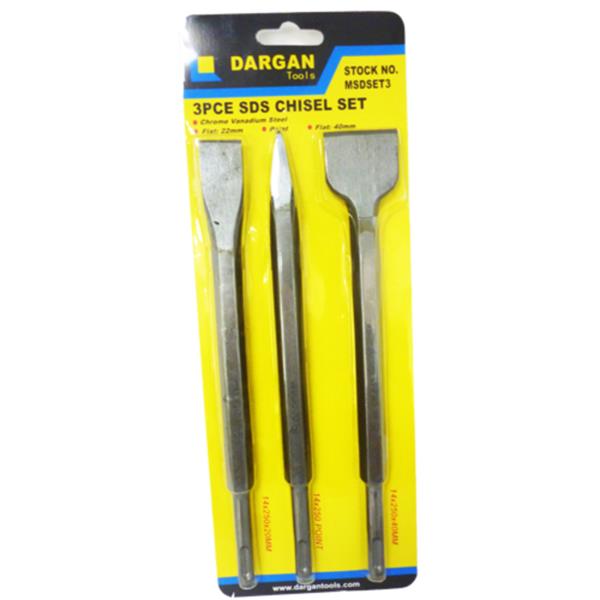 Dargan3pce SDS Chisel Set