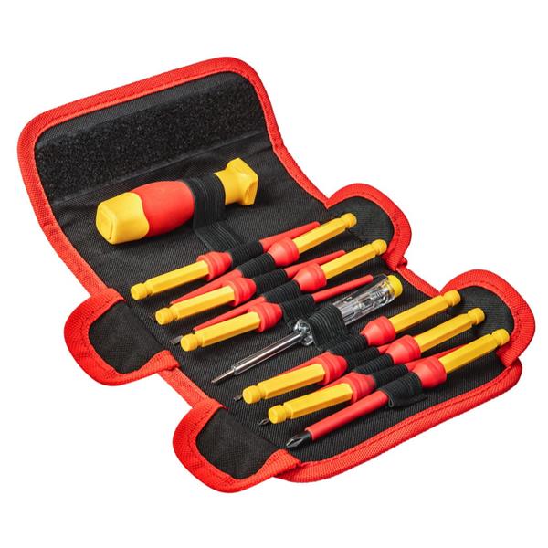 Neo Tools 12 Piece Insulated interchangeable screwdriver set 01-308