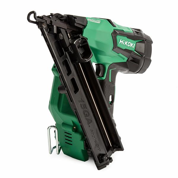 HikokiNT1865DMA 18V 15GA Brushless Angled Finish Nailer Kit (Bare Unit)