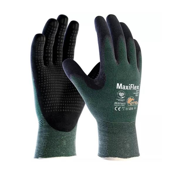 ATGMaxiFlex Cut 34-8743 Cut Resistant Gloves Level 3B, Palm Coated