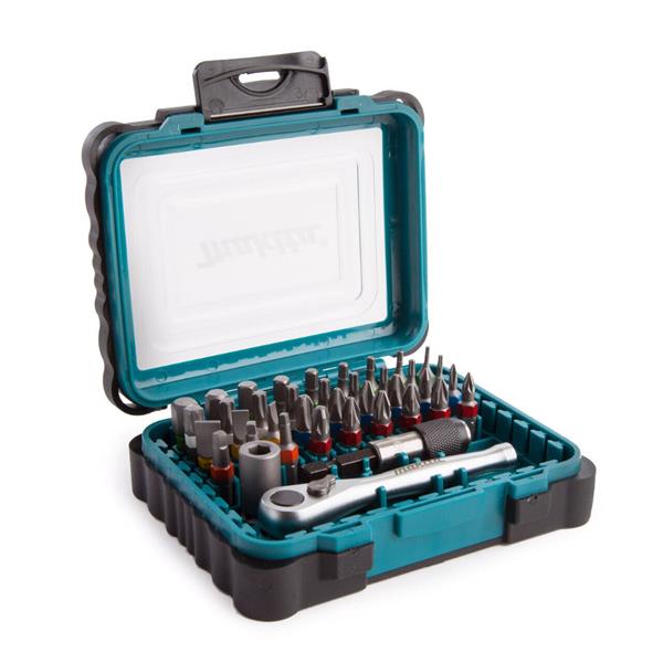MakitaP-79158 39 Piece 1/4'' Ratchet & Quick Change Bit Set
