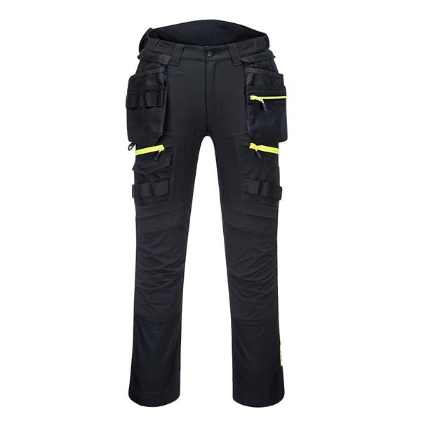 Portwest DX440 - DX4 Detachable Holster Pocket Trouser - Black