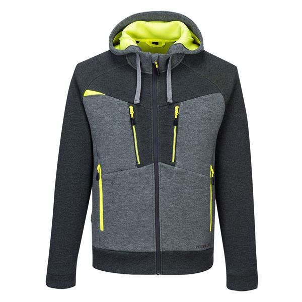 PortwestDX472 - DX4 Zipped Hoodie - Metal Grey