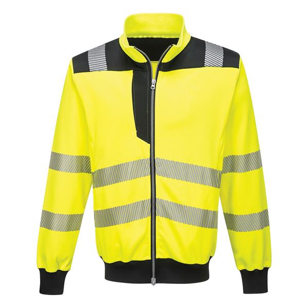 PortwestPW370 - PW3 Hi-Vis Sweatshirt - Yellow/Black
