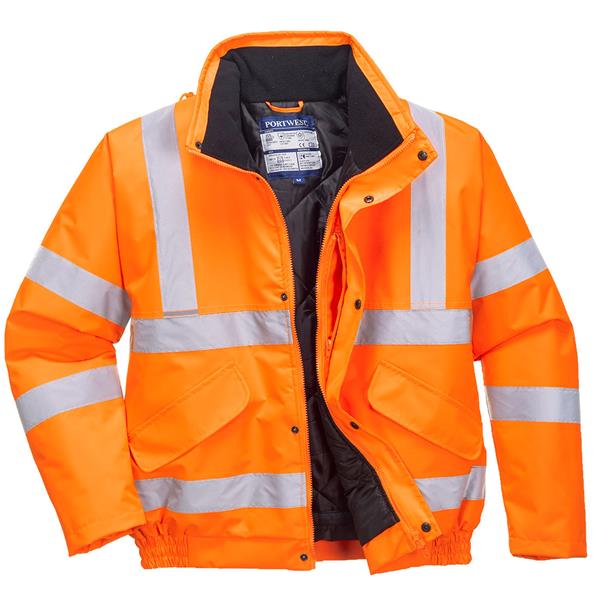 PortwestRT32 - Hi-Vis Bomber Jacket RIS - Orange