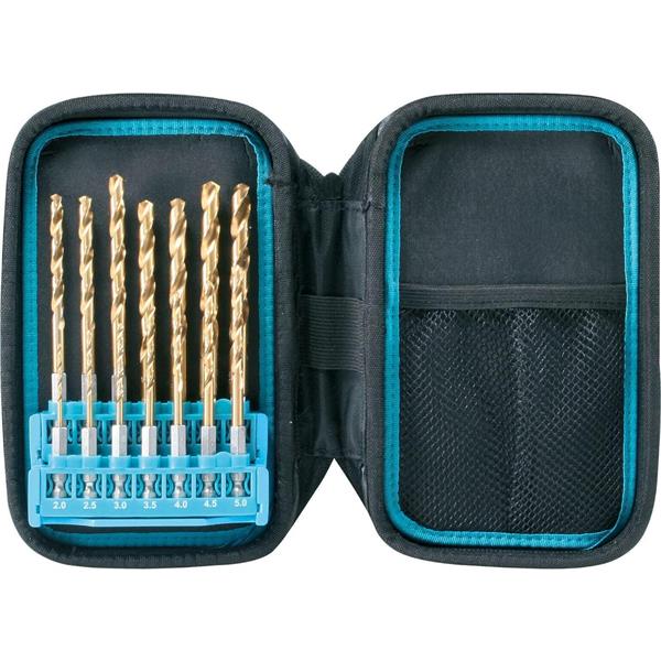MakitaP90059 14 Piece HSS Drill Bit Pouch Set