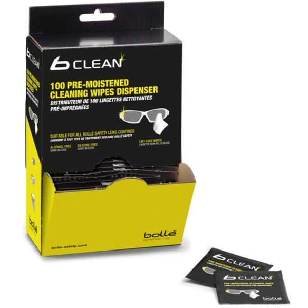 BollePACW100 B100 Cleaning Tissues Dispenser (Pack 100)