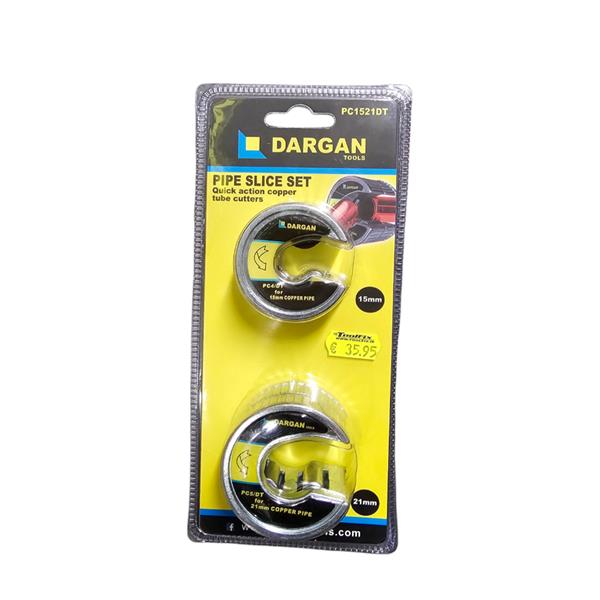 Dargan2pk Copper Pipe Slicer set 15mm & 21mm