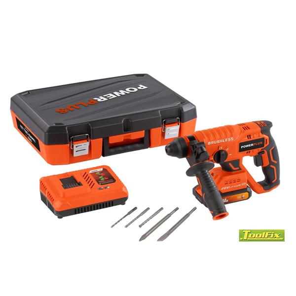 Powerplus20v SDS+ Hammer Drill Set (1 x 2Ah)