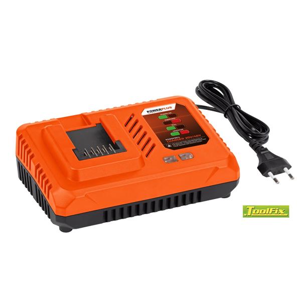PowerplusDual Voltage Charger (20V & 40V Batteries)